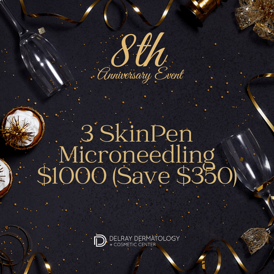 Anniversary Special: 3 SkinPen Microneedling: $1000 (Save $350)