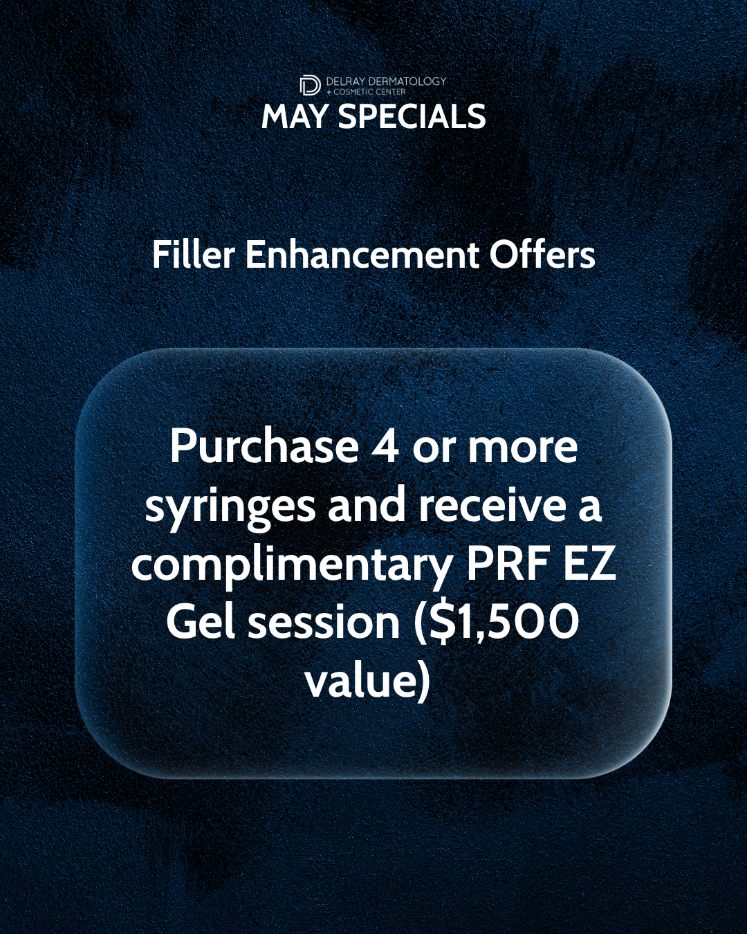 Filler + PRF EZ Gel | Advanced Volume + Regenerative Rejuvenation
