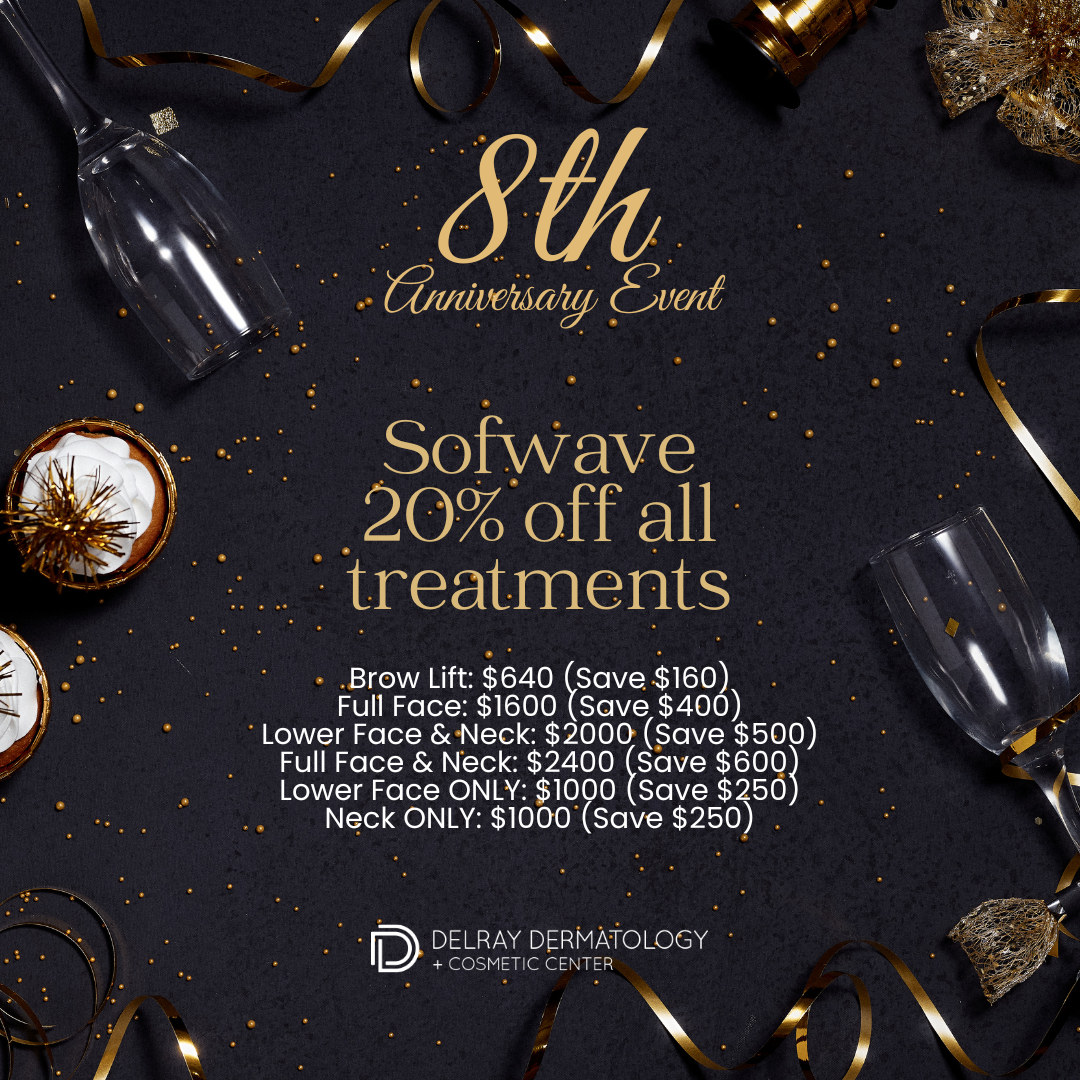 Anniversary Special: Sofwave: 20% off all treatments