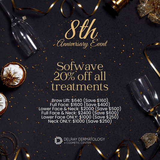 Anniversary Special: Sofwave: 20% off all treatments