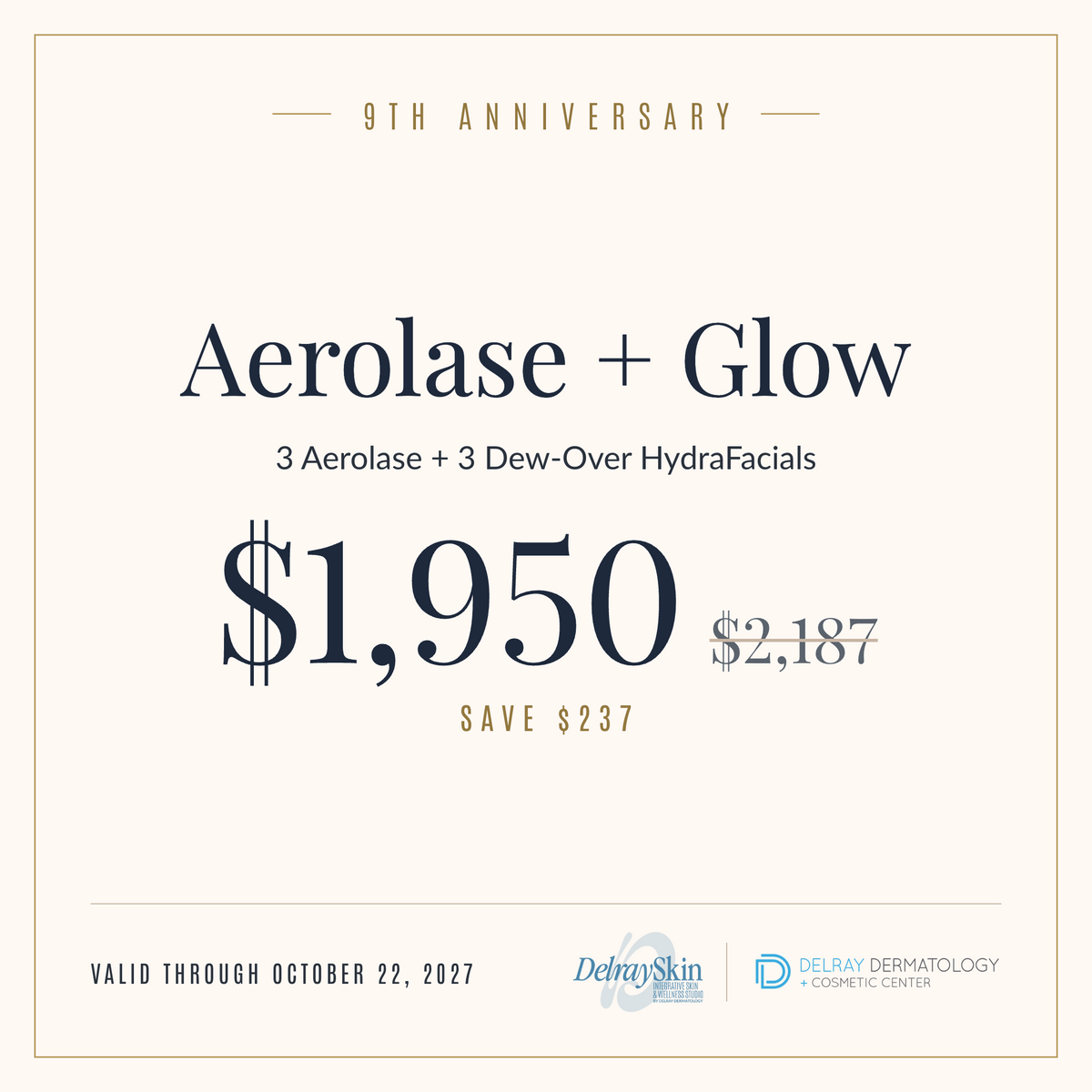9th Anniversary: Aerolase + Glow