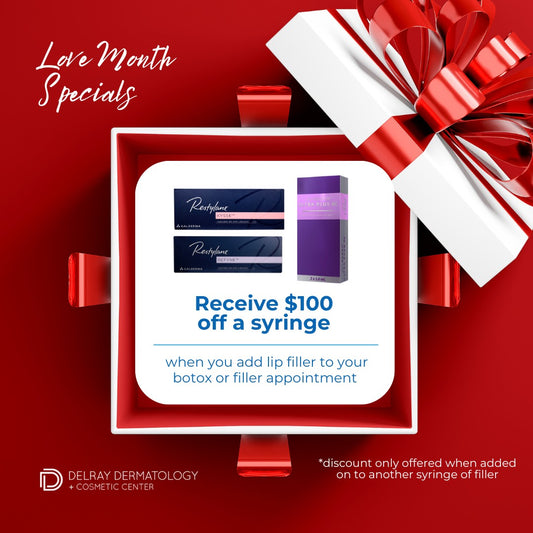 Love Month Specials: Receive $100 off a syringe