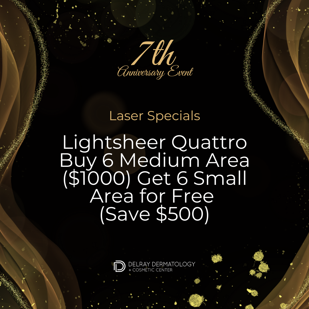 Lightsheer Quattro Buy 6 Medium Area ($1000) Get 6 Small Area for Free  (Save $500)