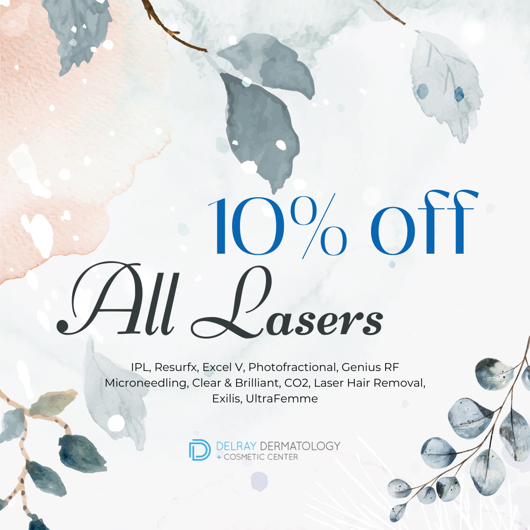 January Special: 10% off ALL Laser Treatments