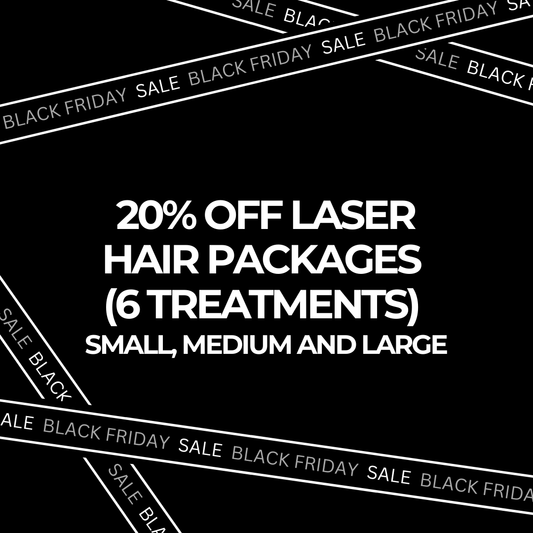 20% off Laser Hair Packages (6 treatments)