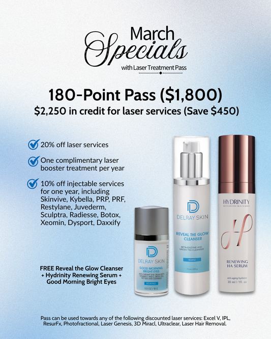 180 Point Laser Treatment Pass
