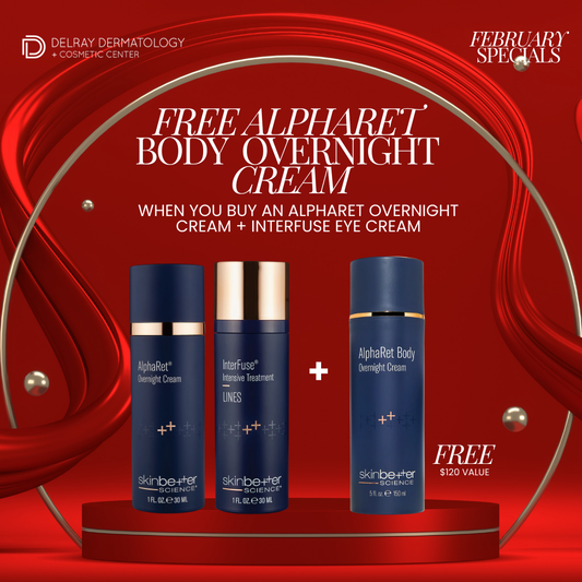 February Special: FREE Alpharet Body Overnight Cream (Save $120)