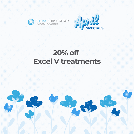 20% off  Excel V treatments