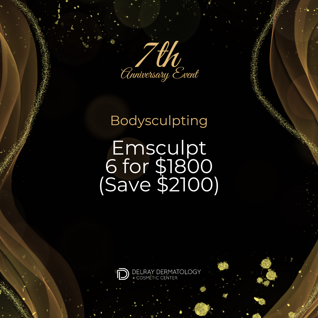 Emsculpt  6 for $1800  (Save $2100)