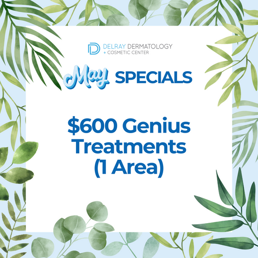 May Specials: $600 Genius Treatments  (1 Area)