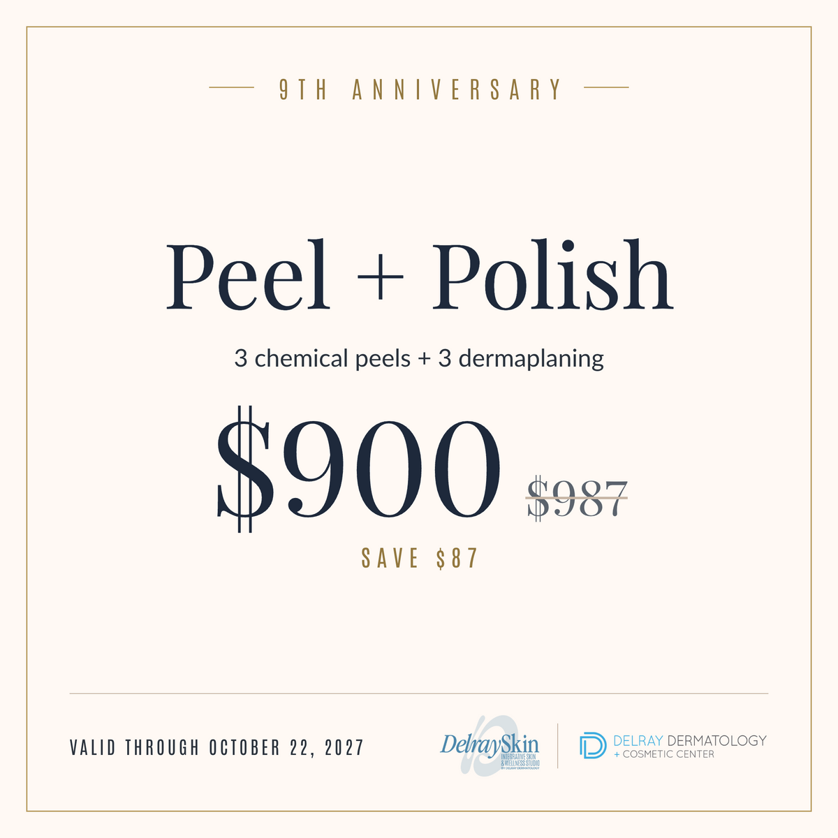 9th Anniversary: Peel + Polish