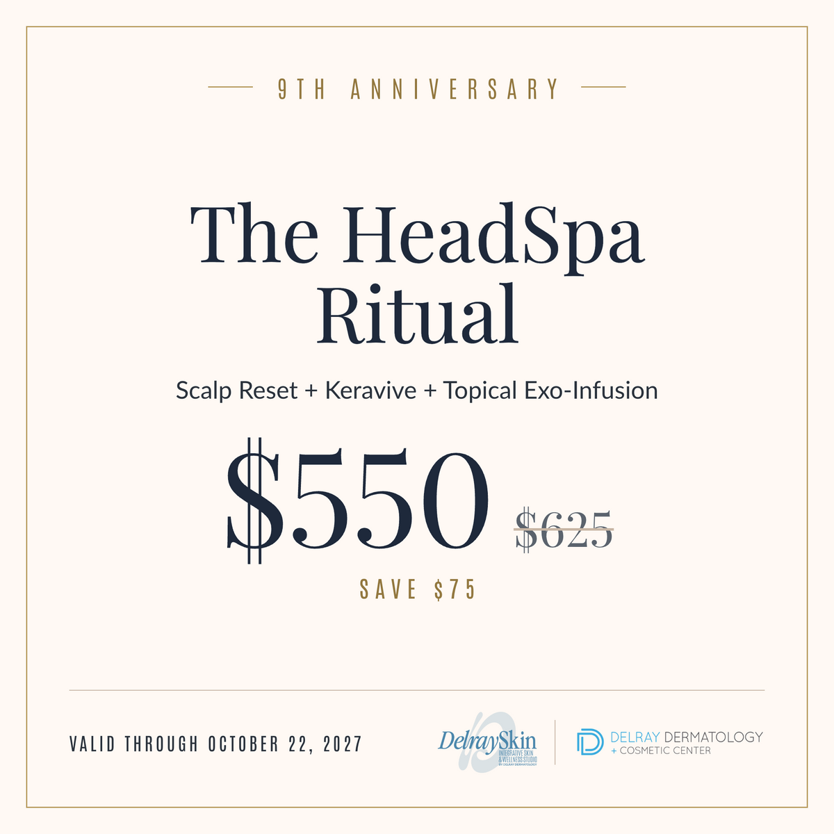 9th Anniversary: The HeadSpa Ritual