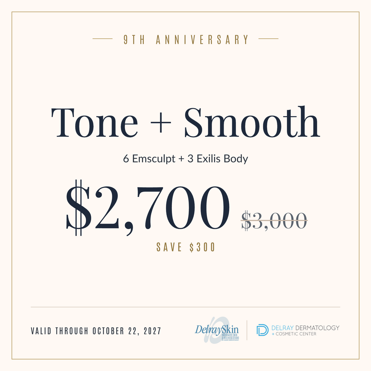 9th Anniversary: Tone + Smooth