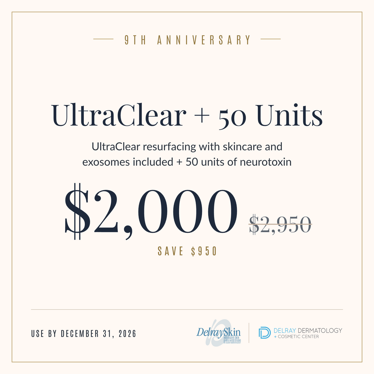 9th Anniversary: UltraClear + 50 Units