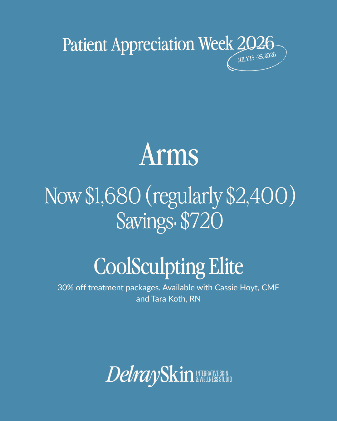 CoolSculpting Elite Arms