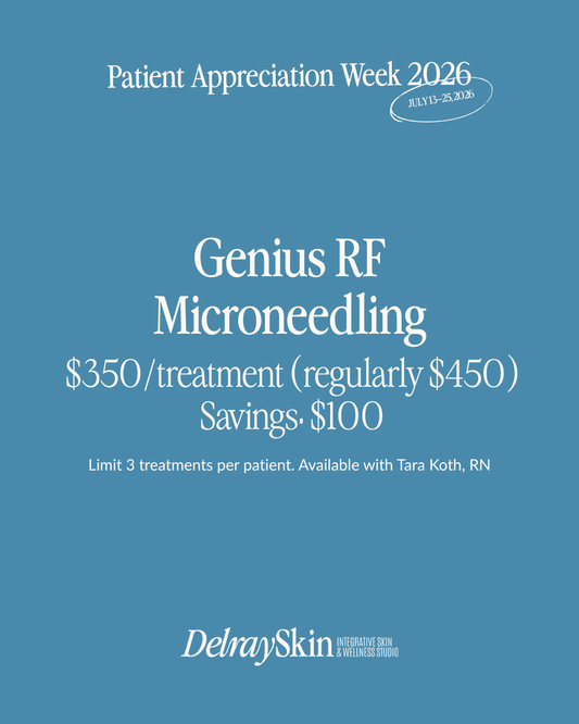 Genius RF Microneedling Patient Appreciation Week 2026 special